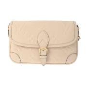 Louis Vuitton Vintage Pre-owned Laeder louis-vuitton-vskor Beige, Dam