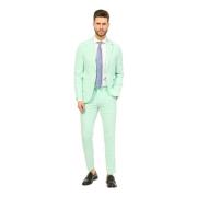 Mulish Elegant Herrkostym med Slim Fit Green, Herr