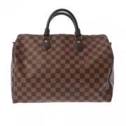 Louis Vuitton Vintage Pre-owned Canvas louis-vuitton-vskor Brown, Dam