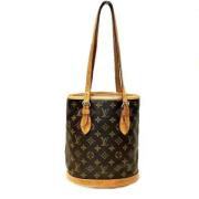 Louis Vuitton Vintage Pre-owned Tyg louis-vuitton-vskor Brown, Dam