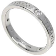 Tiffany & Co. Pre-owned Pre-owned Platina ringar Gray, Dam