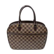 Louis Vuitton Vintage Pre-owned Canvas handvskor Brown, Dam