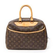 Louis Vuitton Vintage Pre-owned Canvas handvskor Brown, Dam