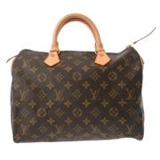 Louis Vuitton Vintage Pre-owned Tyg louis-vuitton-vskor Brown, Dam