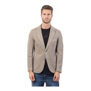 Mulish Slim Fit Bomull Stretch Jacka Brown, Herr