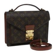 Louis Vuitton Vintage Pre-owned Canvas louis-vuitton-vskor Brown, Dam