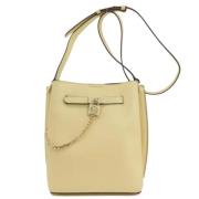 Michael Kors Pre-owned Pre-owned Laeder axelremsvskor Yellow, Dam