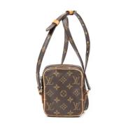 Louis Vuitton Vintage Pre-owned Canvas louis-vuitton-vskor Brown, Dam