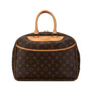 Louis Vuitton Vintage Pre-owned Canvas handvskor Brown, Dam