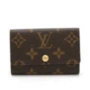 Louis Vuitton Vintage Pre-owned Tyg nyckelhllare Brown, Dam