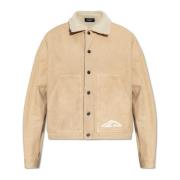 Dsquared2 Jacka med logotyp Beige, Herr