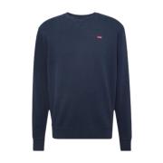 Levi's Original Crew Neck Sweatshirt Blue, Herr