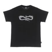 Propaganda Svart Blessend Tee med Ormtryck Black, Herr