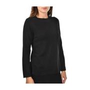 Gran Sasso Cashmere Lurex Sweater Black, Dam