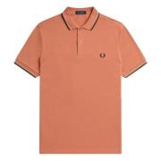 Fred Perry Polo med korta ärmar Orange, Herr