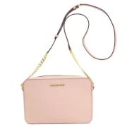 Michael Kors Pre-owned Pre-owned Laeder crossbodyvskor Pink, Dam