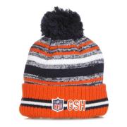 New Era Chicago Bears NFL Pom Pom Beanie Multicolor, Herr