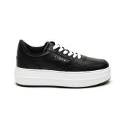 Hogan Svarta Sneakers Allacciato Stil Black, Dam