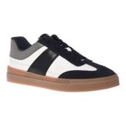 Baldinini Trainers in white and blue leather and suede Multicolor, Her...