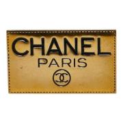 Chanel Vintage Pre-owned Tyg chanel-smycken Yellow, Dam