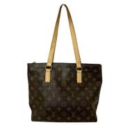 Louis Vuitton Vintage Pre-owned Tyg louis-vuitton-vskor Brown, Dam