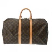 Louis Vuitton Vintage Pre-owned Tyg louis-vuitton-vskor Brown, Dam