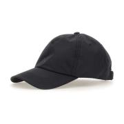 Y-3 Svart Baseballkeps Panel Design Black, Unisex