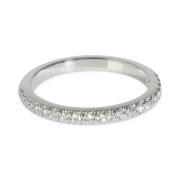 Tiffany & Co. Pre-owned Pre-owned Platina ringar Gray, Dam