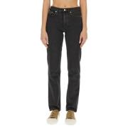 A.p.c. Bomull Jeans Tillverkad i Portugal Black, Dam