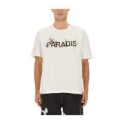 3.Paradis T-shirt med logotyptryck White, Herr