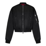 Dsquared2 Svart Jacka Aw24 Retrostil Black, Herr