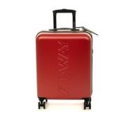 K-Way Röda Cabin Trolley Väskor Red, Herr