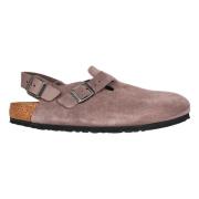 Birkenstock Sandaler i blekt lila mocka Purple, Dam