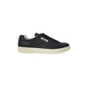 Church's Läder Sneakers Platta Skor Black, Herr