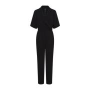 Marella Elegant Svart Jumpsuit för alla tillfällen Black, Dam