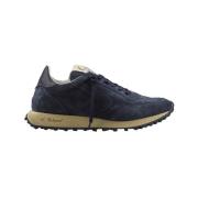 Valsport 1920 Blå mocka Start City sneakers handgjorda i Italien Blue,...