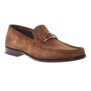 Baldinini Loafers in suede Brown, Herr