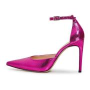 Cesare Gaspari Lyxiga högklackade pumps - Rosa Pink, Dam