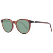 Guess Brun Unisex Solglasögon Rund Ram Brown, Unisex