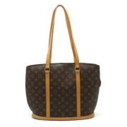 Louis Vuitton Vintage Pre-owned Tyg louis-vuitton-vskor Brown, Dam