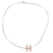 Hermès Vintage Pre-owned Tyg halsband Pink, Dam