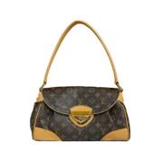 Louis Vuitton Vintage Pre-owned Tyg louis-vuitton-vskor Brown, Dam