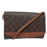 Louis Vuitton Vintage Pre-owned Canvas louis-vuitton-vskor Brown, Dam