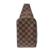 Louis Vuitton Vintage Pre-owned Canvas louis-vuitton-vskor Brown, Dam