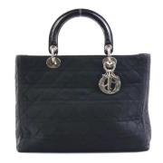 Dior Vintage Pre-owned Tyg dior-vskor Black, Dam