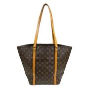 Louis Vuitton Vintage Pre-owned Tyg louis-vuitton-vskor Brown, Dam