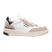 Ghoud Läder Sneakers Beige Svart Mocka Insatser Multicolor, Herr