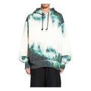 Undercover Grafiskt Tryck Hoodie Multicolor, Herr