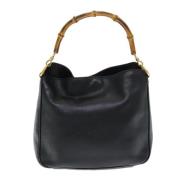 Gucci Vintage Pre-owned Nylon handvskor Black, Dam