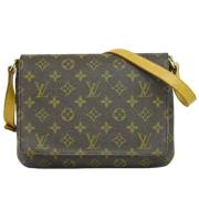 Louis Vuitton Vintage Pre-owned Canvas louis-vuitton-vskor Brown, Dam